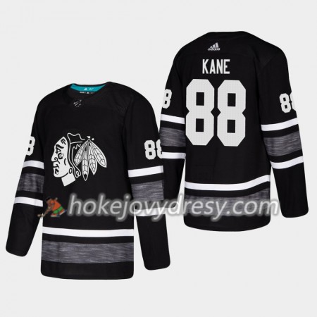 Pánské Hokejový Dres Chicago Blackhawks Patrick Kane 88 Černá 2019 NHL All-Star Adidas Authentic
